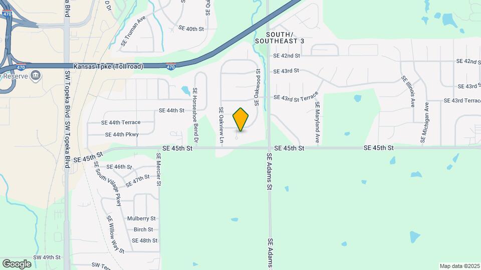 4420 SE Oakview Ct Map and Location Details