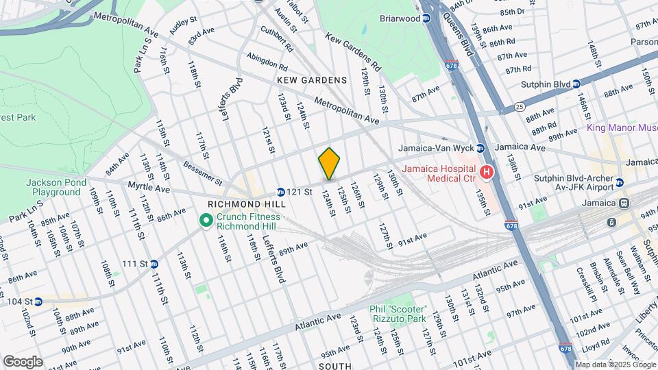 124-10 Jamaica Ave Map and Location Details