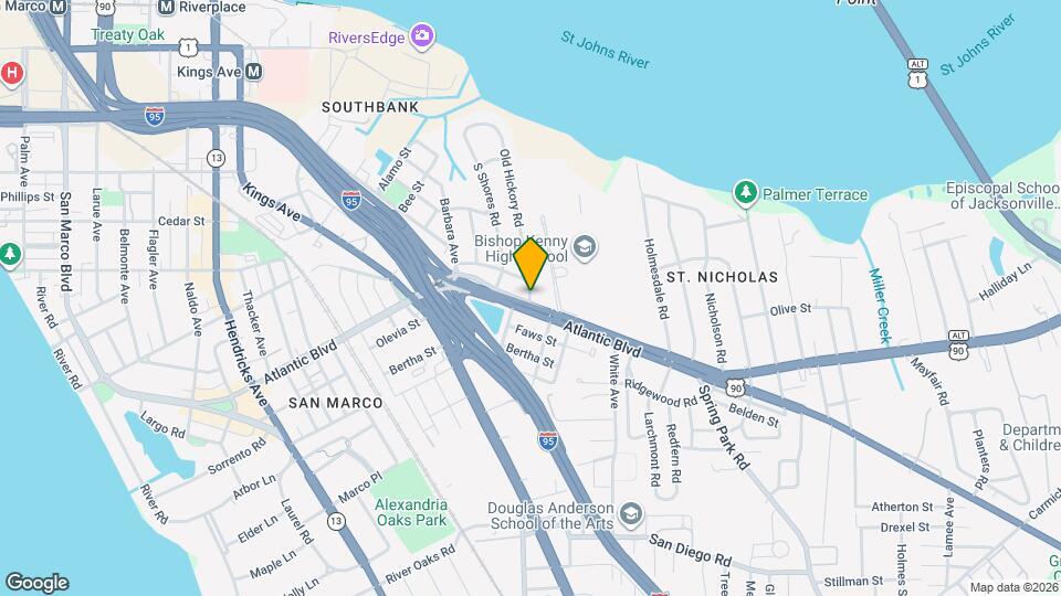 1141 Old Hickory Rd Map and Location Details