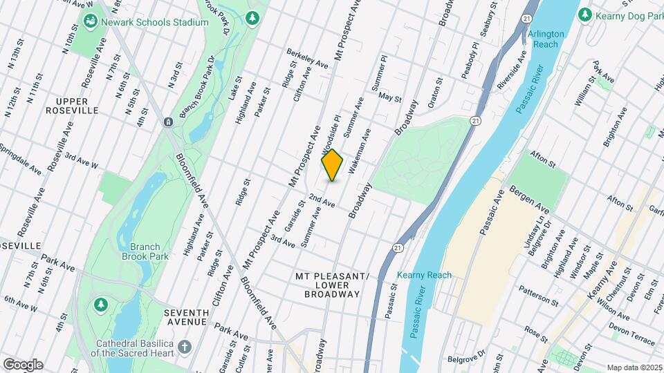 317 Summer Ave, Unit Floor 1 Map and Location Details
