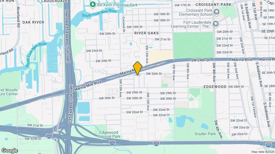 2611 SW 13th Ave Map and Location Details