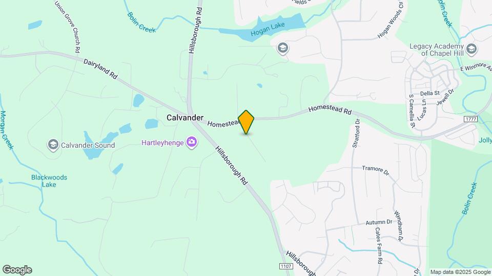 307 Homestead Rd Map and Location Details