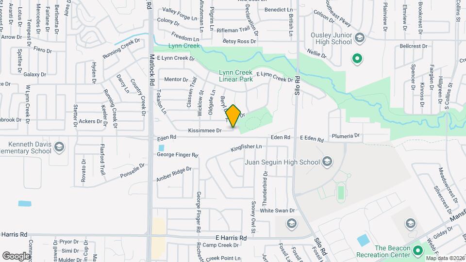 600 Kissimmee Dr Map and Location Details