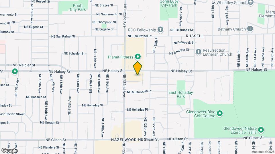 12404 NE Halsey St Mapa y Detalles de la Ubicación