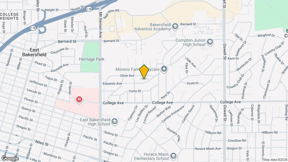 2512 Edwards Ave Map and Location Details