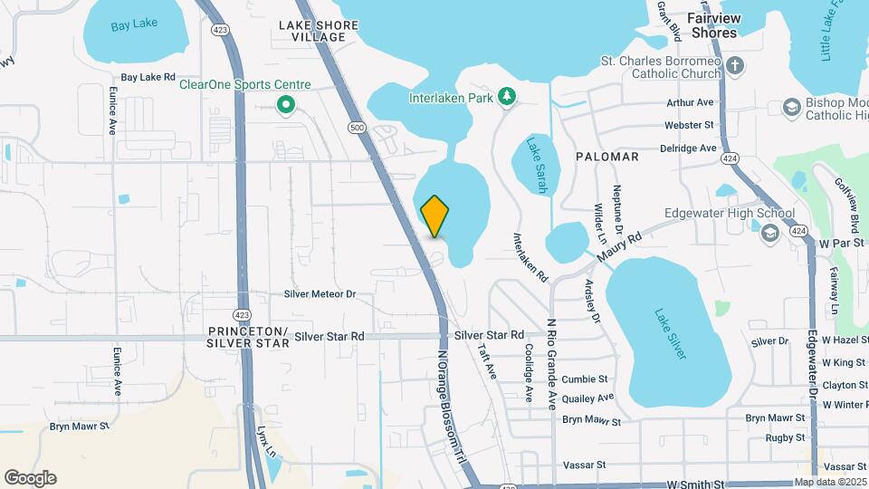 3405 N Orange Blossom Trl Map and Location Details