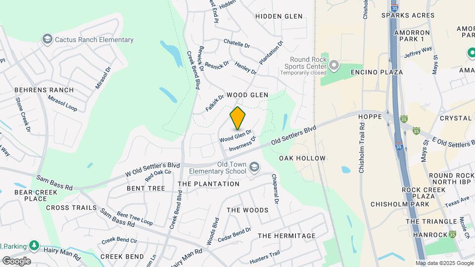 2012 Wood Glen Dr Map and Location Details