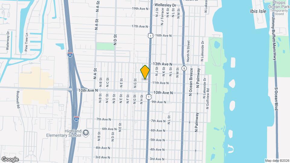 912 11th Ave N Map and Location Details