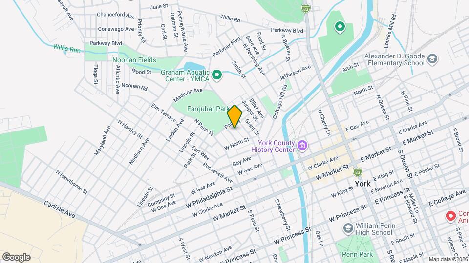 331 Garfield St Map and Location Details