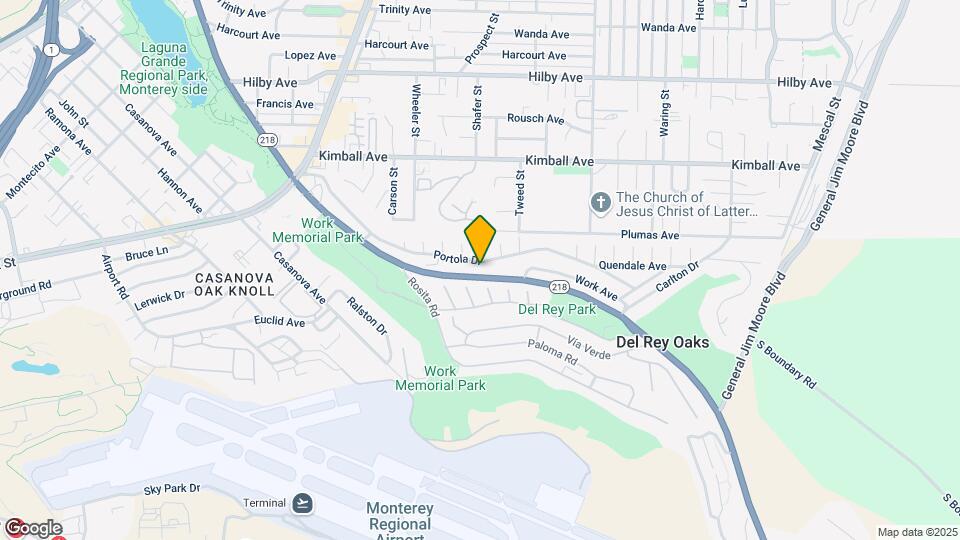 950 Portola Dr Map and Location Details
