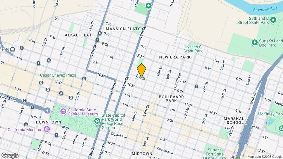 1718 G St, Unit 1718 G street Mapa y Detalles de la Ubicación