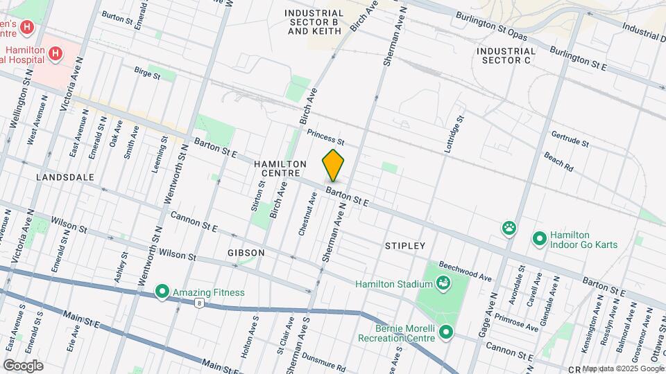 657-661 Barton St E Map and Location Details