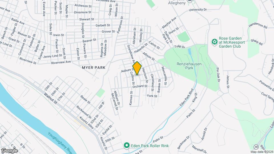 2402 Grandview Ave Map and Location Details