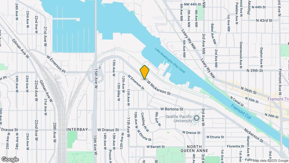 845 W Nickerson St Map and Location Details