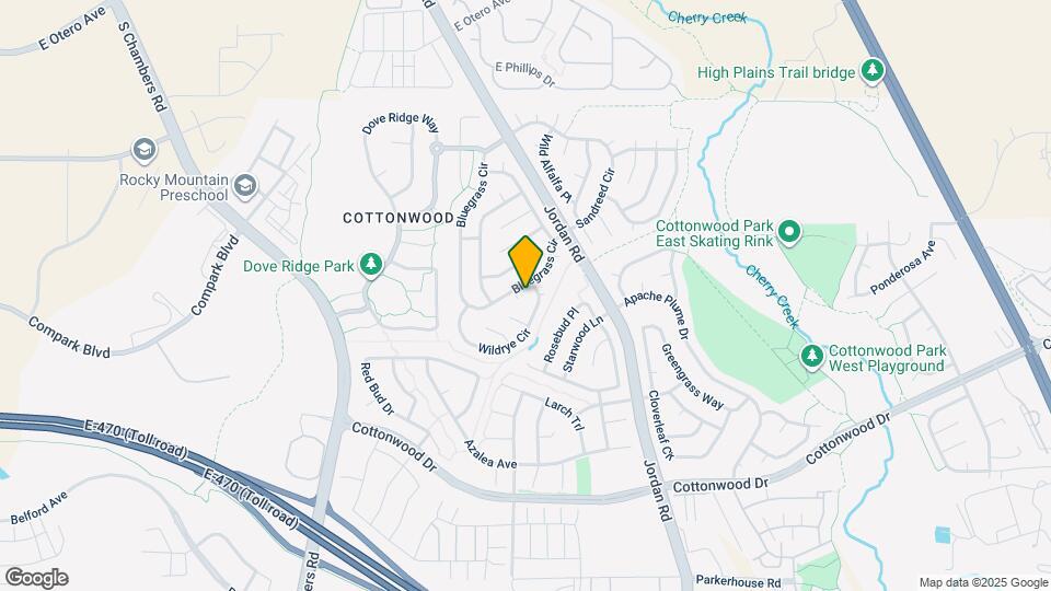 8661 Red Clover Ct Mapa y Detalles de la Ubicación