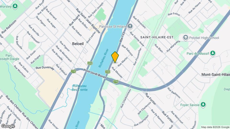 Demeure St-Hilaire Map and Location Details