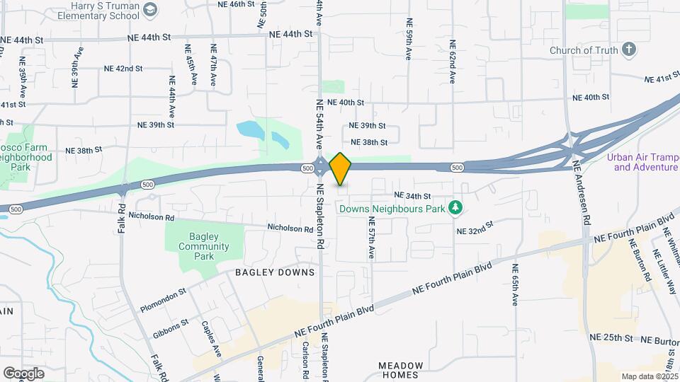 5410 NE 34th St Map and Location Details