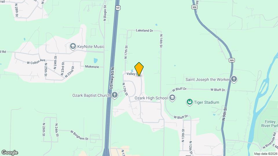 1717 N 16th St Map and Location Details