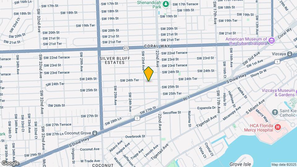 2271 SW 25th St Map and Location Details