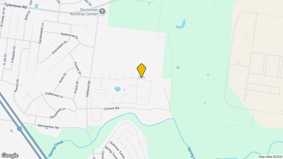 970 Cherry Blossom Ln Map and Location Details