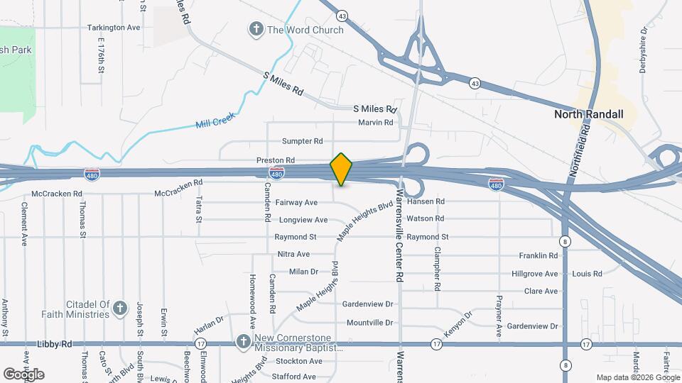 19808 McCracken Rd Mapa y Detalles de la Ubicación
