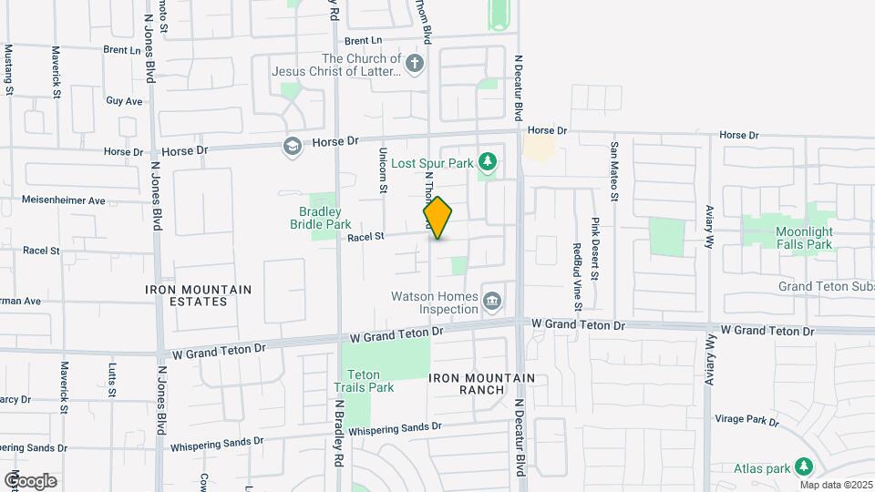 5033 Apache Valley Ave Map and Location Details