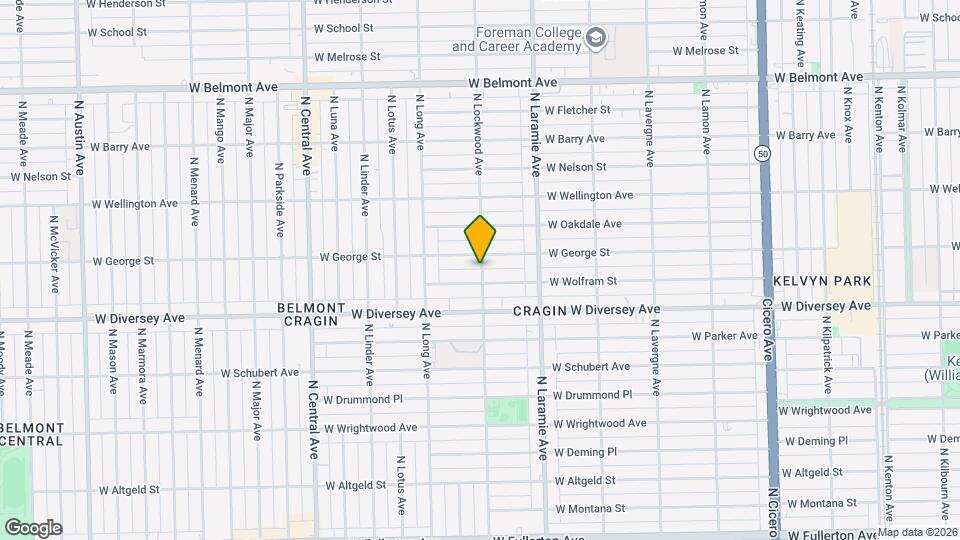 2840 N Lockwood Ave Map and Location Details