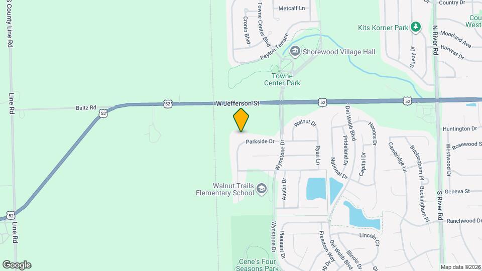 1930 Parkside Dr Map and Location Details