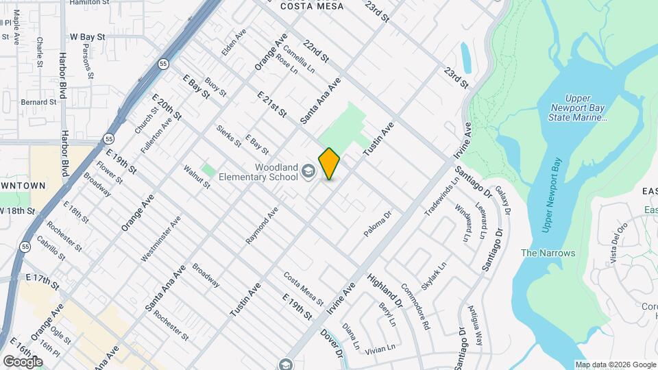 2063 Tustin Ave Map and Location Details