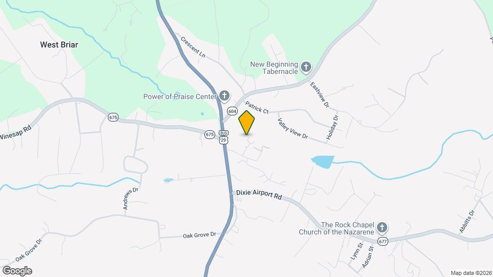 129 W Vail Ct Map and Location Details