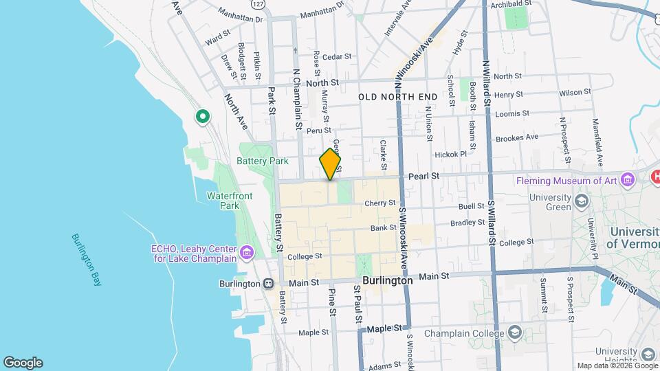 6 Pine StreetApt Mapa y Detalles de la Ubicación