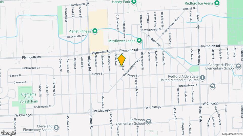 11335 Columbia St Map and Location Details