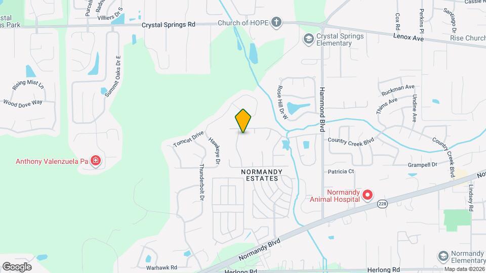 1527 Marble Lake Dr Map and Location Details