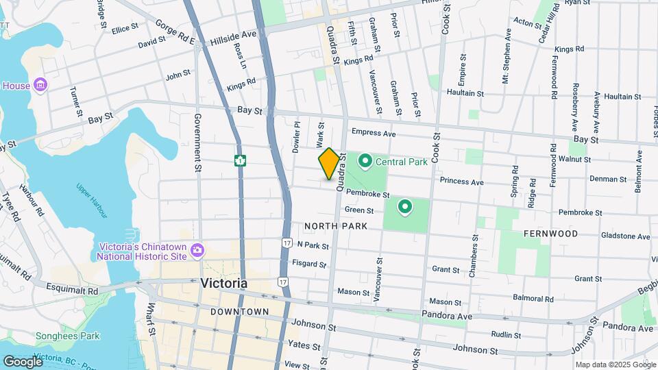 864 Pembroke St Map and Location Details