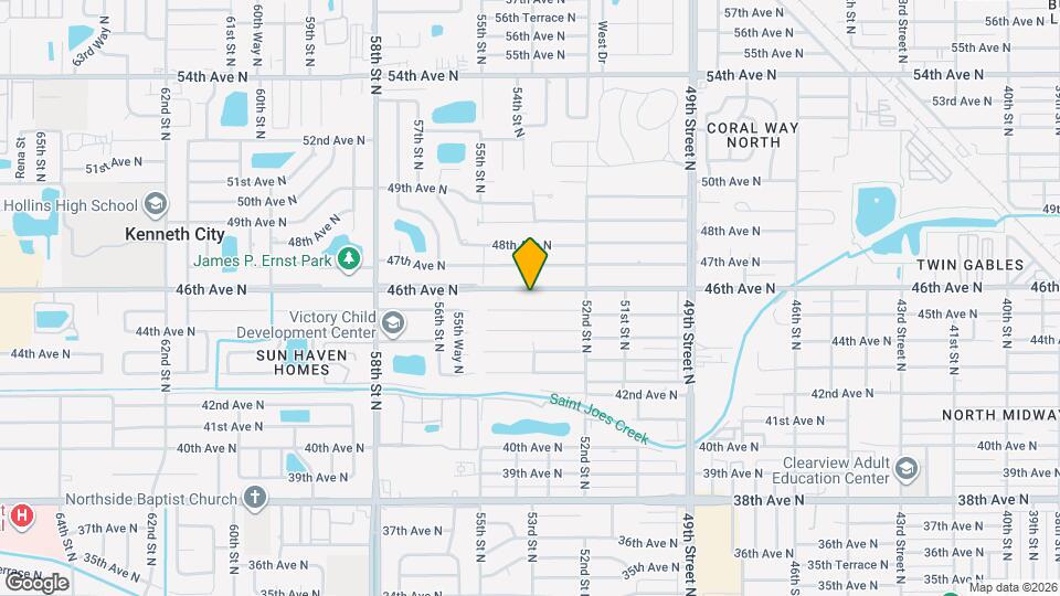 5306 46th Ave N, Unit 3A Map and Location Details