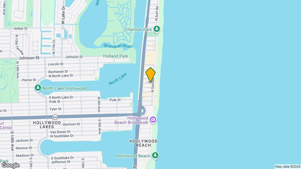 318 Fillmore St Map and Location Details