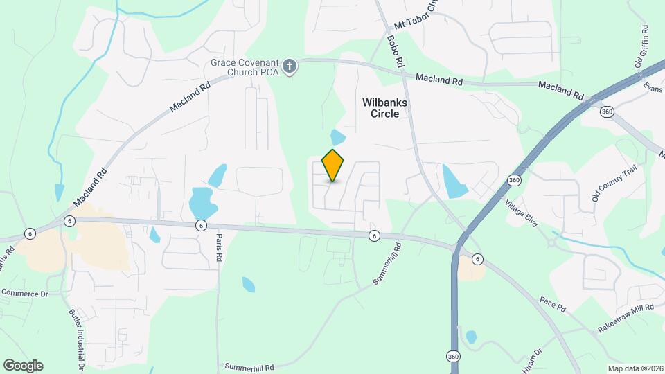 551 Arrowhead Dr Map and Location Details