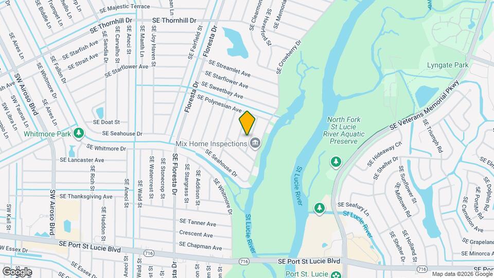 2050 SE Franciscan St Map and Location Details