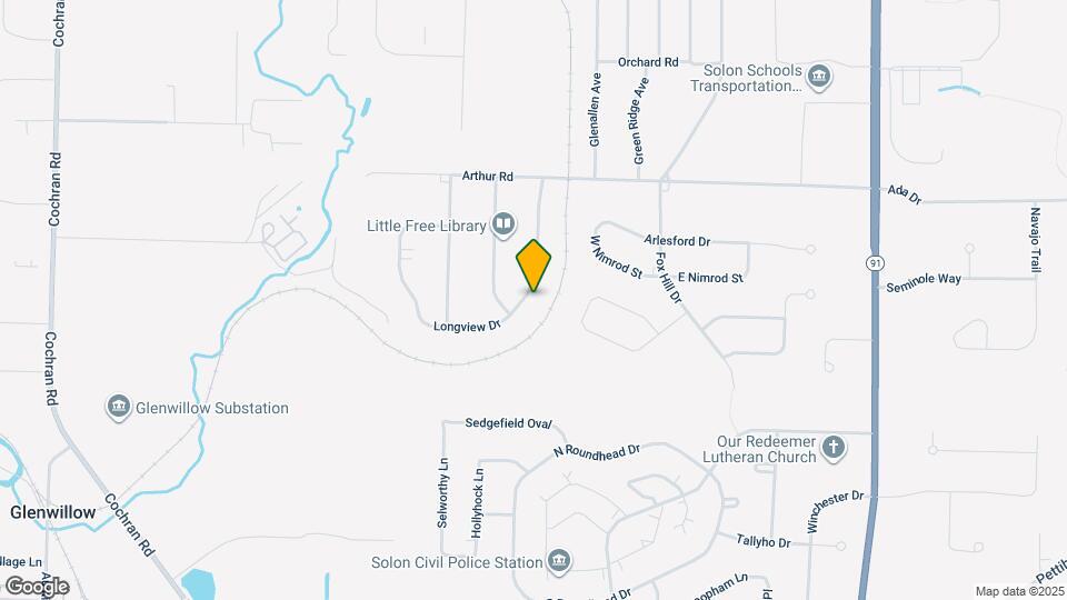 7021 Longview Dr Map and Location Details