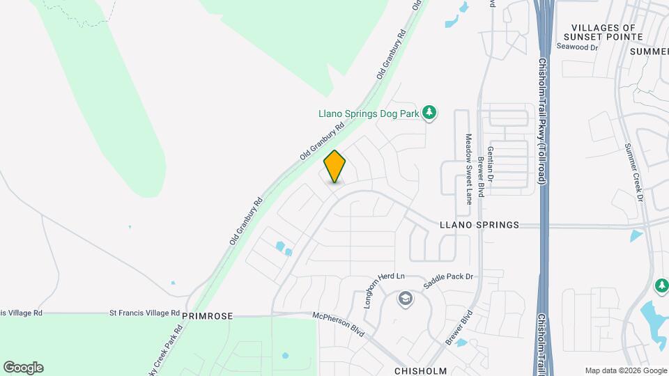 8409 Holw Bnd St Map and Location Details