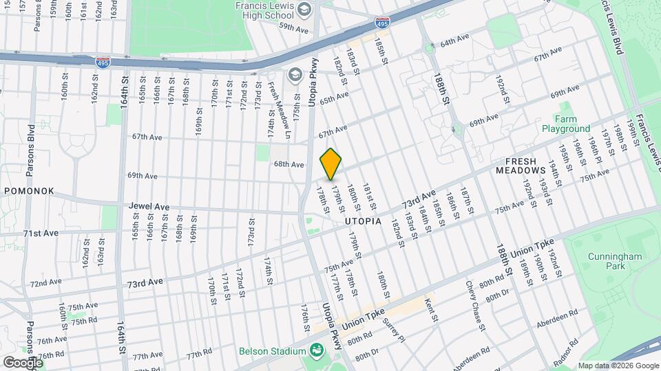 69-14 179th St Map and Location Details