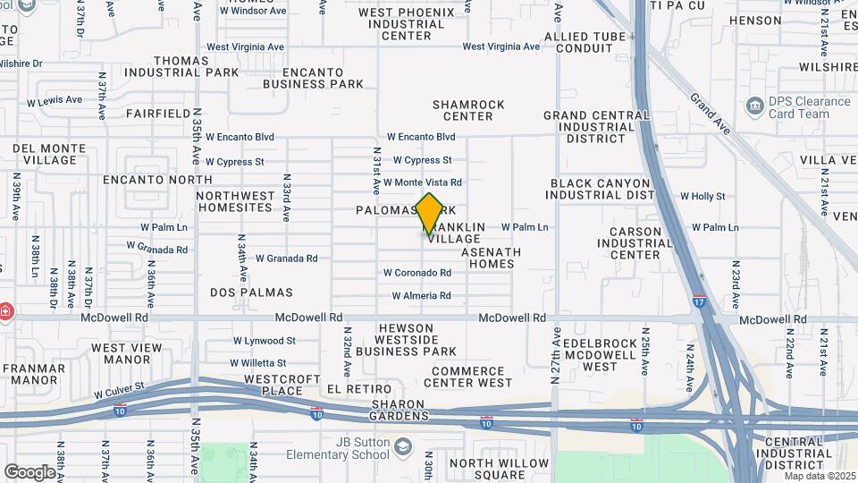 2942-2946 W Granada Rd Map and Location Details