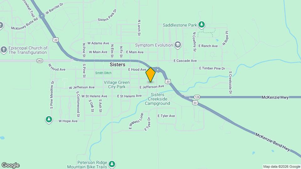 536 E Jefferson Ave Map and Location Details