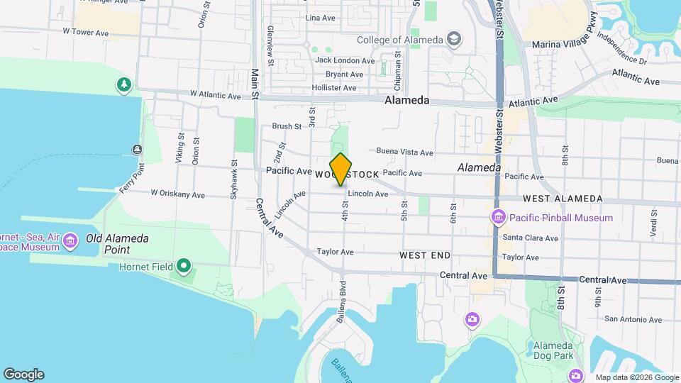 343 1/2 Lincoln Ave Mapa y Detalles de la Ubicación