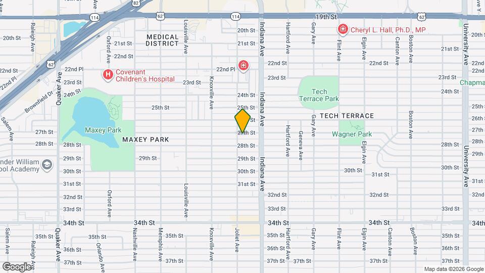 3417 27th St Map and Location Details