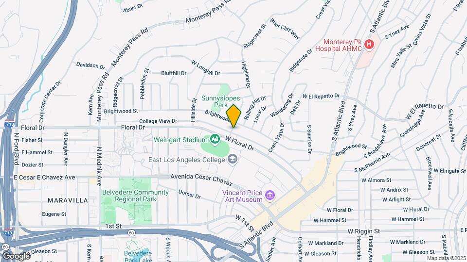 1491 College View Dr Map and Location Details