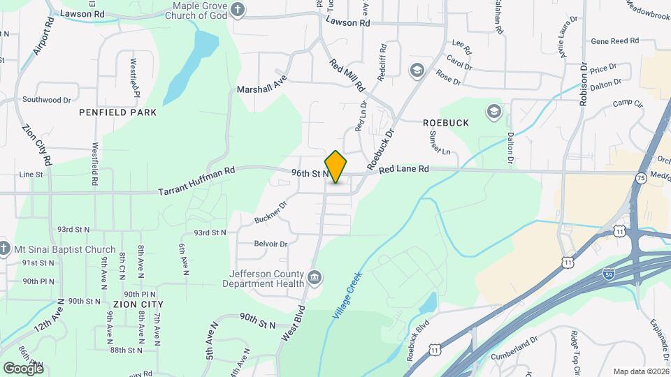 116 95th St N Map and Location Details