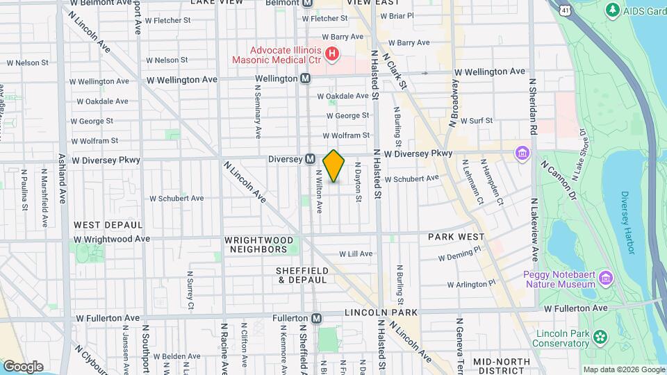 2710 N Mildred, Unit J1 Map and Location Details