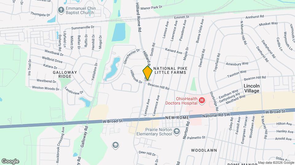 5400 Beacon Hill Rd, Unit B Map and Location Details