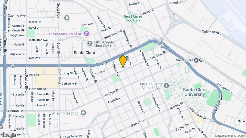 1312 Jackson St Mapa y Detalles de la Ubicación